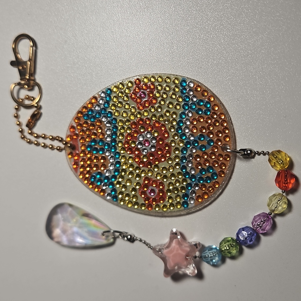 Easter keychain Diamond Art Style